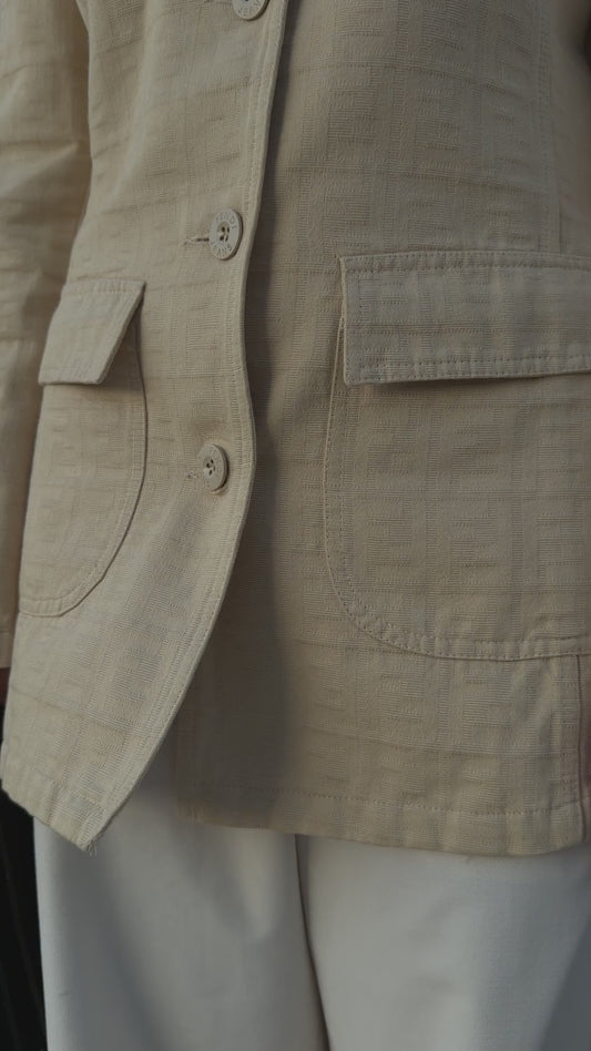 Fendi Monogram Blazer